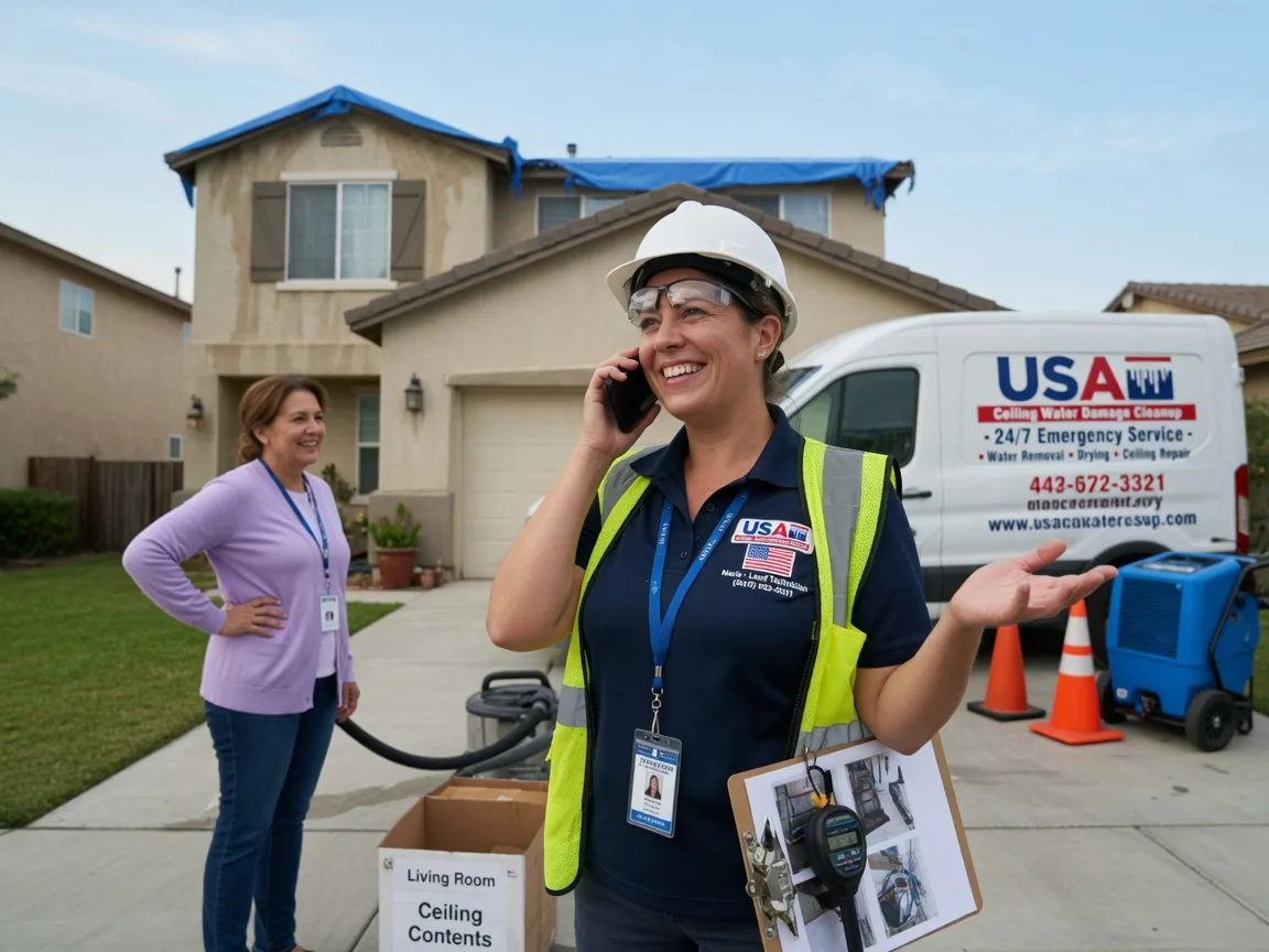 Ceiling Water Damage Restoration Divernon, IL FAQs